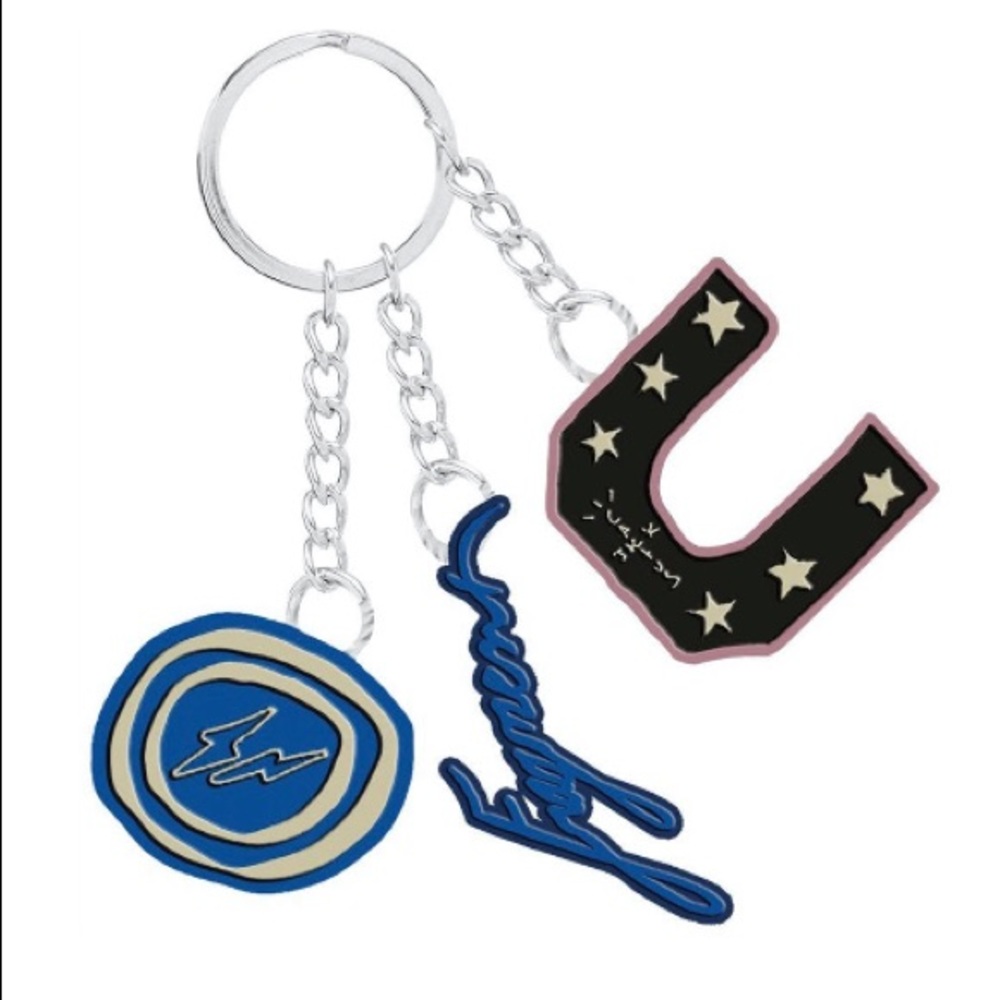Cactus Jack x Travis Scott x Fragment set of 3 keychain